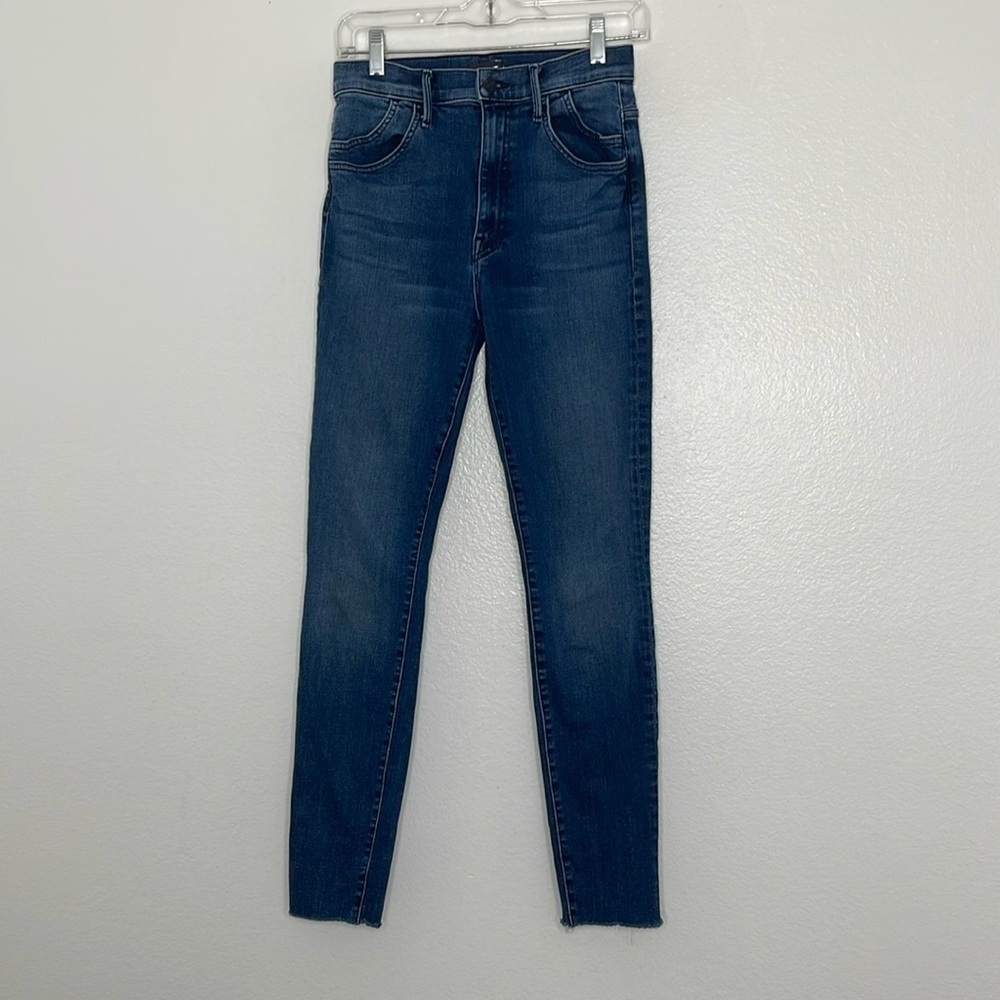 Mother The Stash Swooner Ankle Fray In Chick Flick Size 27